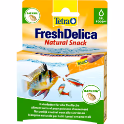 Tetra FreshDelica Daphnia, Aquarium fish, Fresh fish food, Stick, Daphnia, 5%, 1%