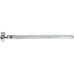 Steel Band Straight with Rounded End Adjustable by 30 mm 660 x 40 mm / M16 Oberflaeche: feuerverzinkt