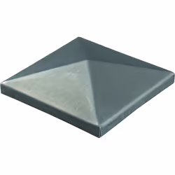 Weld-On Post Cap for Square Metal Posts Untreated Steel 80 x 80 mm / 10 STK.
