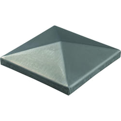 Weld-On Post Cap for Square Metal Posts Untreated Steel 80 x 80 mm / 10 STK.