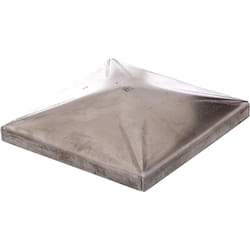 Weld-On Post Cap for Square Metal Posts Untreated Steel 100 x 100 mm / 10 STK.