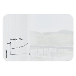 Sigel Artverum Magnetic Glass Board  With Rounded Corners 1500x1000mm
