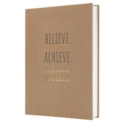 Sigel Jolie Notebook A5 Hardcover A5 152x203x19mm Kraft Paper Cover 19