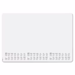Quality made in Germany - the paper desk pad "Dotted" with calendar for 3 years (DE. EN. FR. NL) in the approx. A2 ...