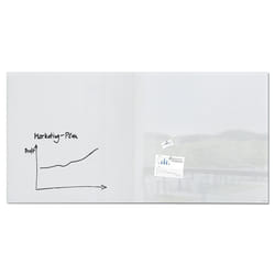 Sigel GL225 magnetic board Glass 2000 x 1000 mm White