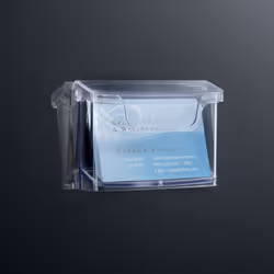 Sigel LH326 business card holder Acrylic Transparent