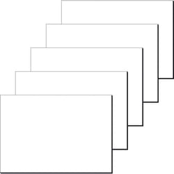 sigel HO300 Paper Desk Pad / Drawing Pad, A2 (59.5 x 41 cm), 80gsm, white, 30 sheets, 5 pcs.