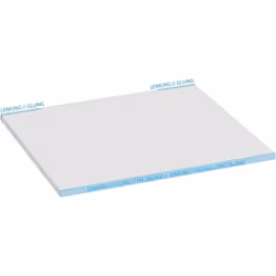 sigel HO300 Paper Desk Pad / Drawing Pad, A2 (59.5 x 41 cm), 80gsm, white, 30 sheets, 5 pcs.