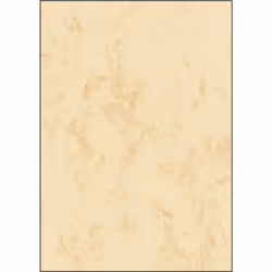 Sigel DP181 Marbled Writing Paper A4 beige, 90 gsm double sided (25 sheets)