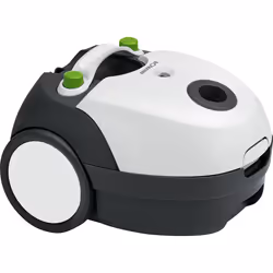 Bomann BS 9019 CB N, 700 W, Cylinder vacuum, Dry, Dust bag, Filtering, Grey, White