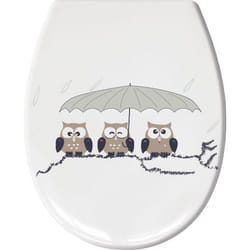 Kleine Wolke 1837271075 toilet seat Beige, Brown, White
