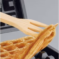 Cloer 1445 waffle iron 2 waffle(s) 930 W Black, Stainless steel - Additional view 4