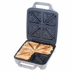 Cloer 6269 sandwich maker 1800 W Silver - Additional view 4