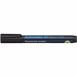 Schneider AG Maxx 130 permanent marker Bullet tip Black 10 pc(s)