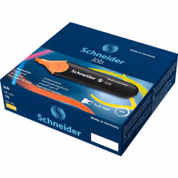 Schneider Schreibgeräte Job marker 10 pc(s) Chisel tip Orange