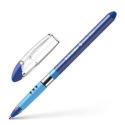 Schneider AG Slider Basic Blue Clip-on retractable ballpoint pen Extra