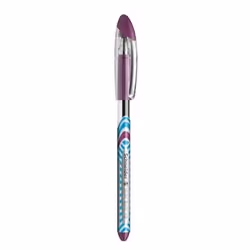 Schneider Schreibgeräte Slider Basic, Clip, Stick ballpoint pen, Violet, 10 pc(s), Extra Bold