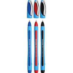 Schneider Schreibgeräte Slider Memo Black, Blue, Red Clip-on retractable ballpoint pen Extra Bold 3 pc(s)