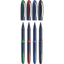 Schneider Schreibgeräte One Business Clip-on retractable pen Black, Blue, Green, Red 4 pc(s)