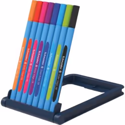 Schneider Schreibgeräte Slider Edge, Stick ballpoint pen, Multicolour, 8 pc(s), Bold