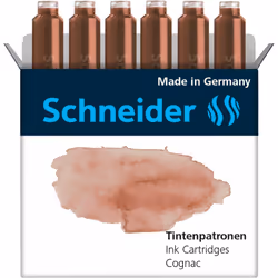 Schneider Schreibgeräte Pastel, Brown, Dye-based ink, 6 pc(s), Combo pack