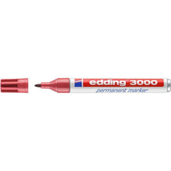Edding 3000 permanent marker Bullet tip Red 1 pc(s)