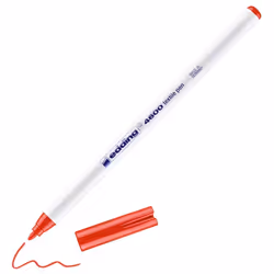 edding 4600 Textile Pen - Red - 1 Pen - Round Nib 1 mm - Permanent Fabric Pens For Drawing On Textiles, Wash-Resistant To 60 ...