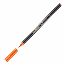Edding 1340 Artist Brush Felt Fibre Tip Pen - Brush Style Tip - Orange Ink - Single