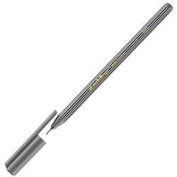 Edding 55 Fineliner Drawing Pen - 0.3mm Neddle Point Nib - Grey Ink - Single