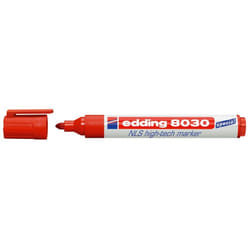 Edding 8030 NLS High-Tech permanent marker Bullet tip Red