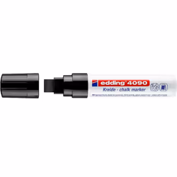 Edding 4090, Black, Chisel, 1 pc(s)
