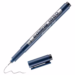 Edding 1880 Drawliner Fineliner Drawing Pen - 0.4mm - Black Ink - Single
