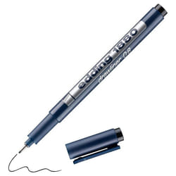 Edding 1880 Drawliner Fineliner Drawing Pen - 0.8mm - Black Ink - Single