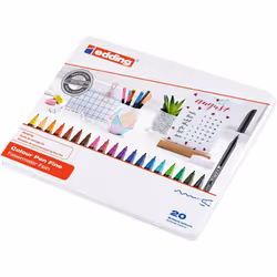 Edding 1200, 1 mm, Black, Multicolour, 20 pc(s)