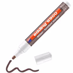 Edding 8900, Mahogany, Round tip, Plastic, Wood/laminate, 1.5 mm, 2 mm