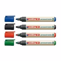 - Tips from renewable material- Filter fibres made from recycled material- edding 21: Bullet tip. stroke width approx. 1.5 - ...
