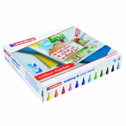 Edding 9 Colour Marker Assorted Colours Classpack (Pack 144) - 4-51911