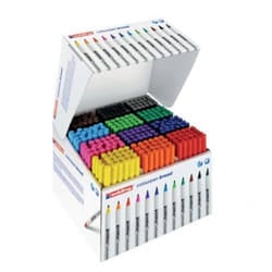 Edding Colour Pen Broad Assorted Colours Classpack (Pack 288) - 4-5191