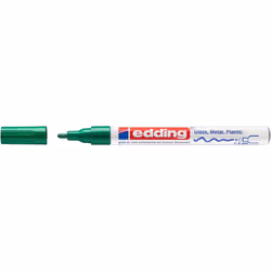 Edding 751, Green, Green, White, Fine, Bullet tip, 1 mm, 2 mm