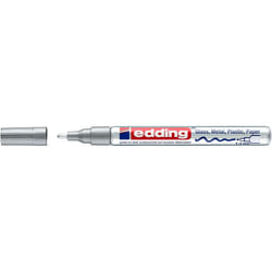 Edding 751 permanent marker Bullet tip Silver 10 pc(s)