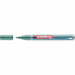 Edding 751, Green, Bullet tip, Green, Aluminium, Fine, 1 mm