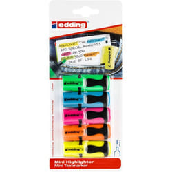 Edding 7 marker 5 pc(s) Chisel tip Blue, Green, Orange, Pink, Yellow