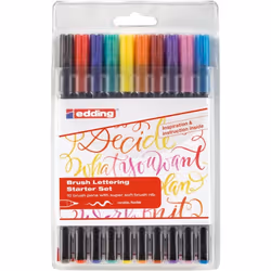 Edding 1340, Multicolour, Fine tip, Multicolour, Plastic, Bold, 1 mm