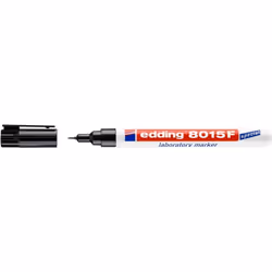 Edding 8015 F, Black, Bullet tip, Black, White, Fine, 0.75 mm, -183 - 500 °C
