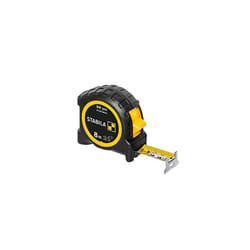 STABILA BM 300, 8 m, cm scale BM300, 8 m / 26 inch pocket tape measure, black/yellow