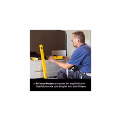 Stabila Classic 70 Single Plumb Box Section Spirit Level Set, 3 Piece - Additional view 4