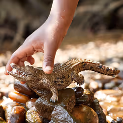 schleich WILD LIFE Crocodile - Additional view 4