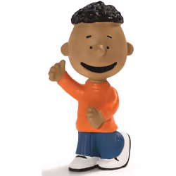 schleich Peanuts Franklin, Beige, Black, Blue, Orange, White, 1 pc(s)