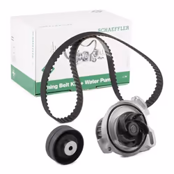 Water Pump + Timing Belt Kit; INA; 25,4; for AUDI, VOLKSWAGEN, VOLVO, VW; 069109119A, 069109243B, 069121004, 069121004V, 0691 ...