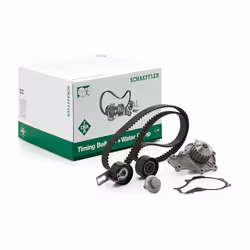Water Pump + Timing Belt Kit; INA; 25,4; for FORD, PEUGEOT, CITROËN, DS; 0816K4, 0816L1, 0829F8, 083075, 1201F9